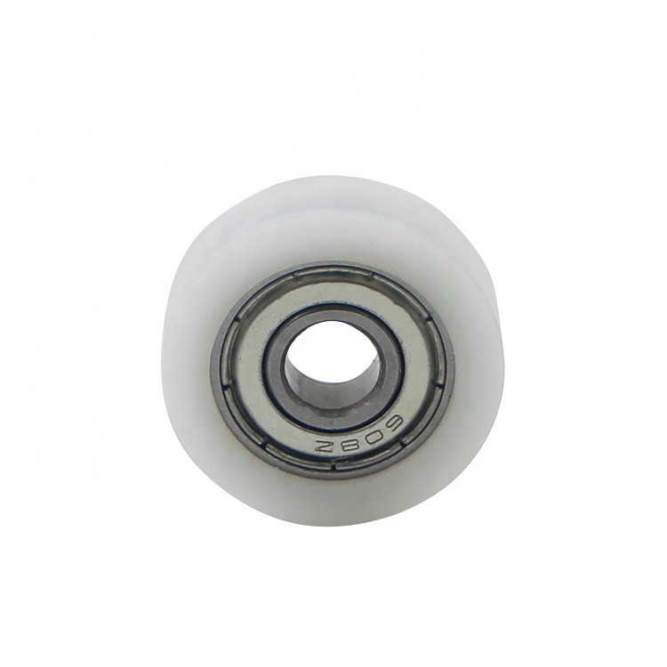 POM Round Plastic Coated Ball Bearing For Garage Door 