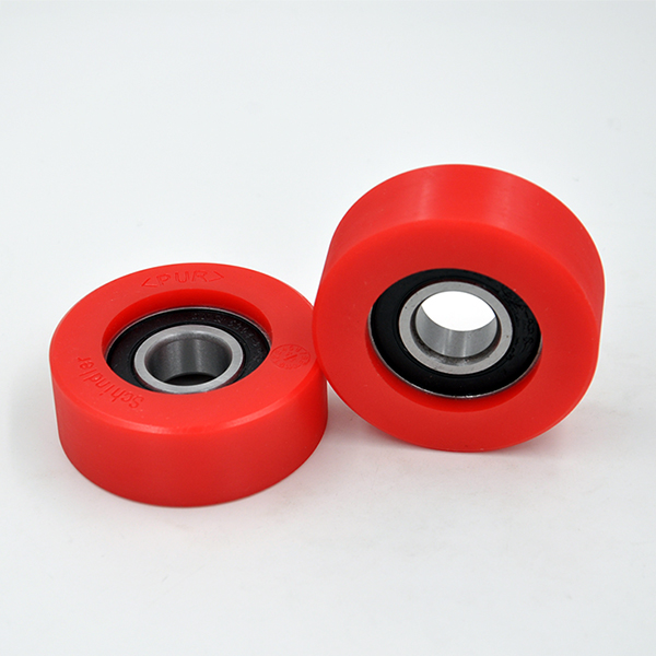 Flat Shaped Urethane Coated Bearing rollers