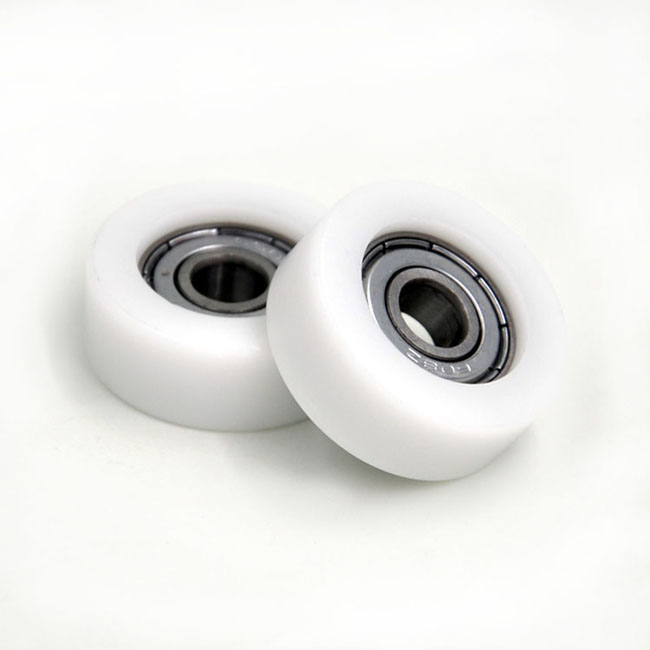 608 bearing white RS60832-12 nylon pulley sliding door roller bearing