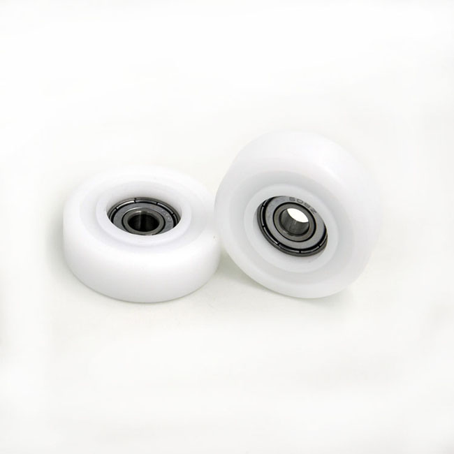 Rubber coated pulley bearing wheel for sliding window&door 8x50x16mm 