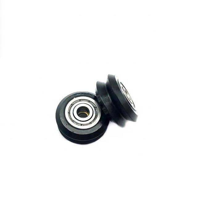 V Groove Pulley Wheel Ball Bearing Wheel 3D Printer Parts Round Gear Part For CNC Machines