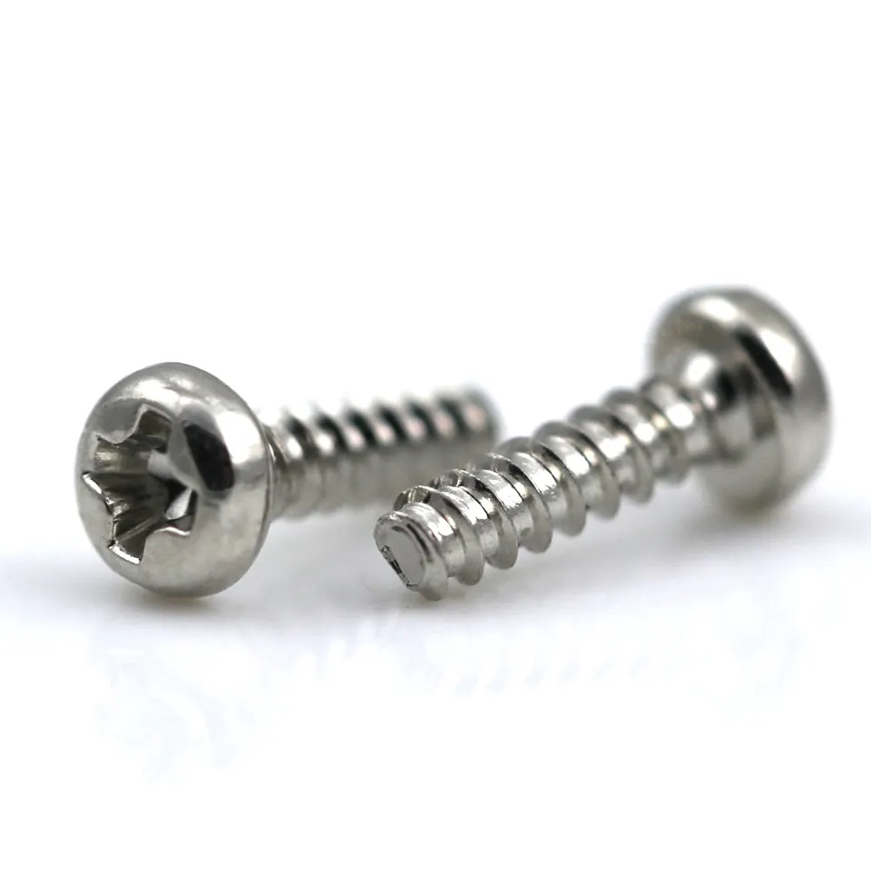 Precision M1.2 M1.4 M1.6 M1.7 Self Tapping Stainless Steel Micro Screw for Eyeglasses
