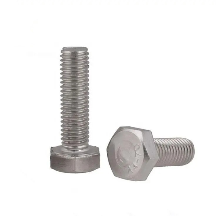 Popular Best Price Fasteners A2 A4 Stainless Steel 304 Hex Head Bolts Nuts